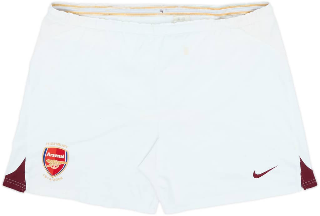 2005-06 Arsenal Home Shorts - 6/10 - (XL)
