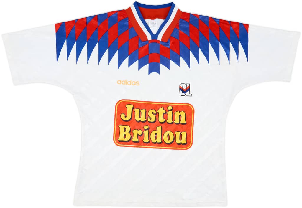 1995-96 Lyon Home Shirt - 5/10 - (XL)