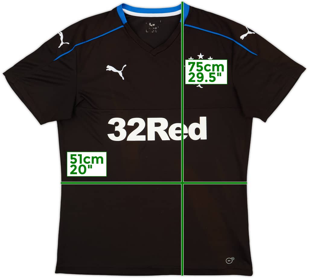 2017-18 Rangers Third Shirt - 8/10 - (M)