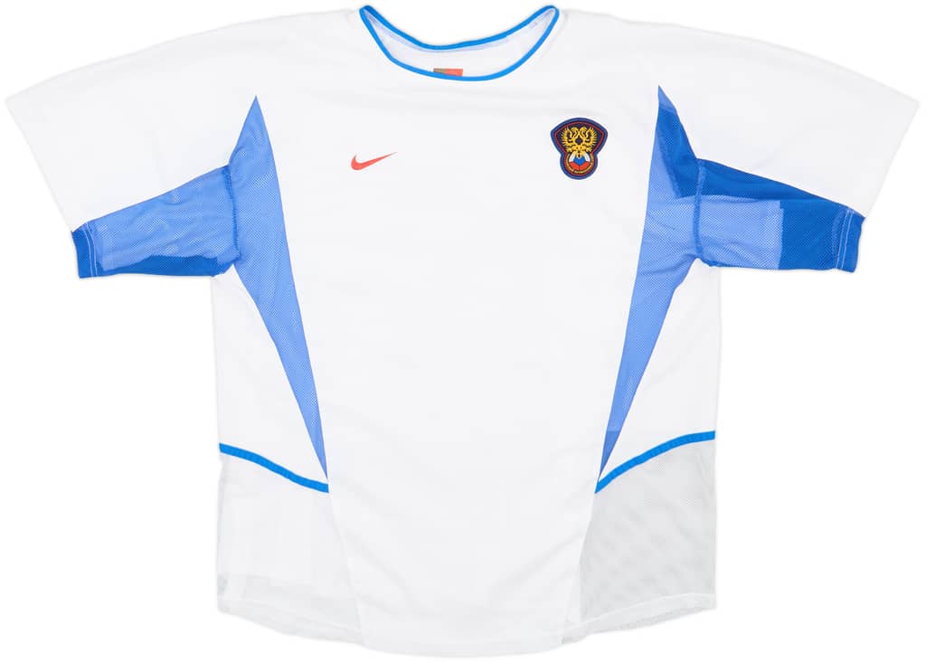 2002-04 Russia Player Issue Home Shirt - 8/10 - (L)