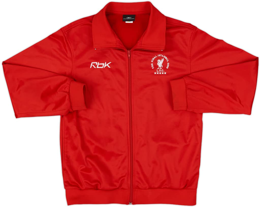 2005 Liverpool Reebok The Final Istanbul Track Jacket - 8/10 - (S)
