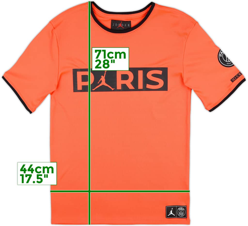 2019-20 Paris Saint-Germain Nike Jordan Leisure Tee - 10/10 - (S)