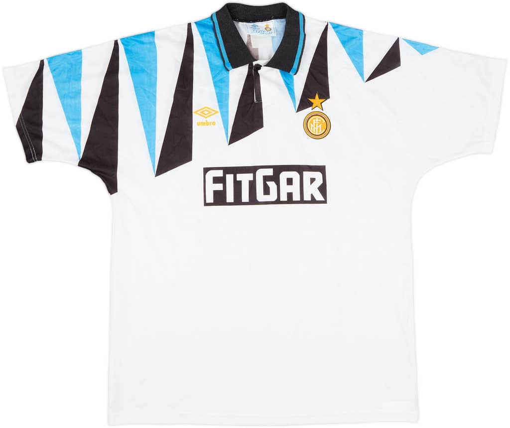 1991-92 Inter Milan Away - 8/10 - (XL)