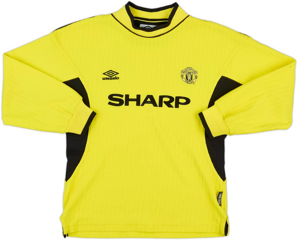 1999-00 Manchester United GK Shirt - 6/10 - (M.Boys)
