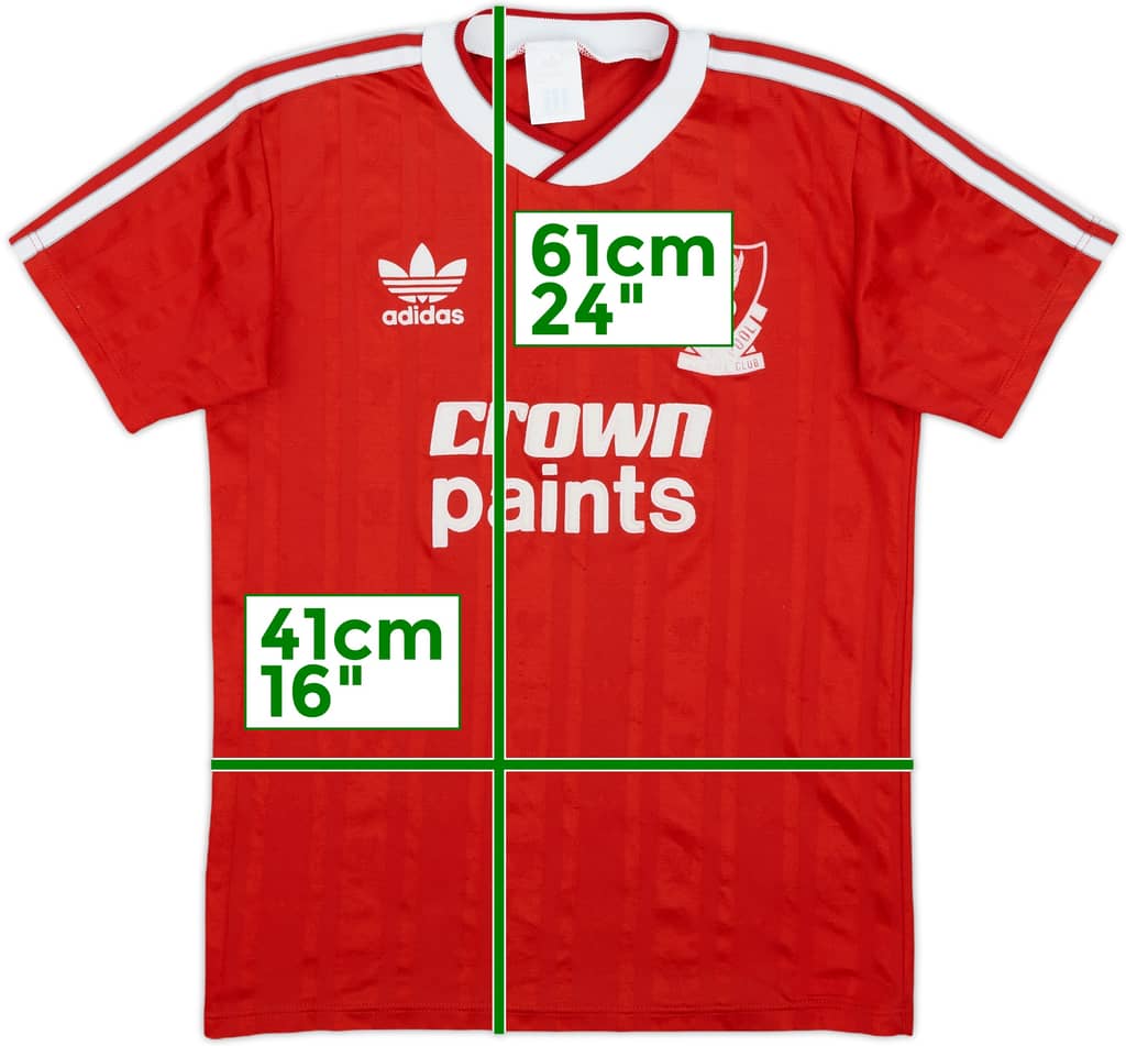 1987-88 Liverpool Home Shirt - 5/10 - (S)