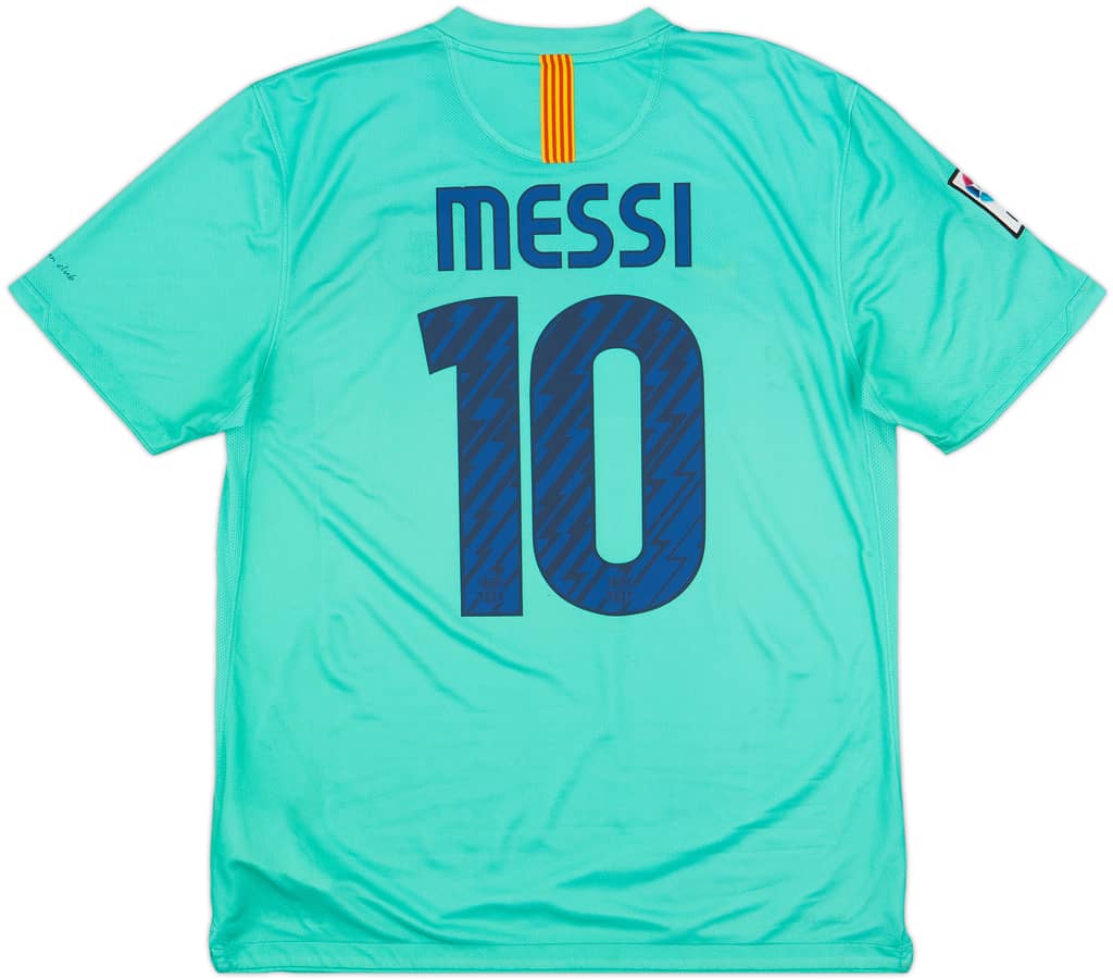 2010-11 Barcelona Away Shirt Messi #10 - 6/10 - (L)