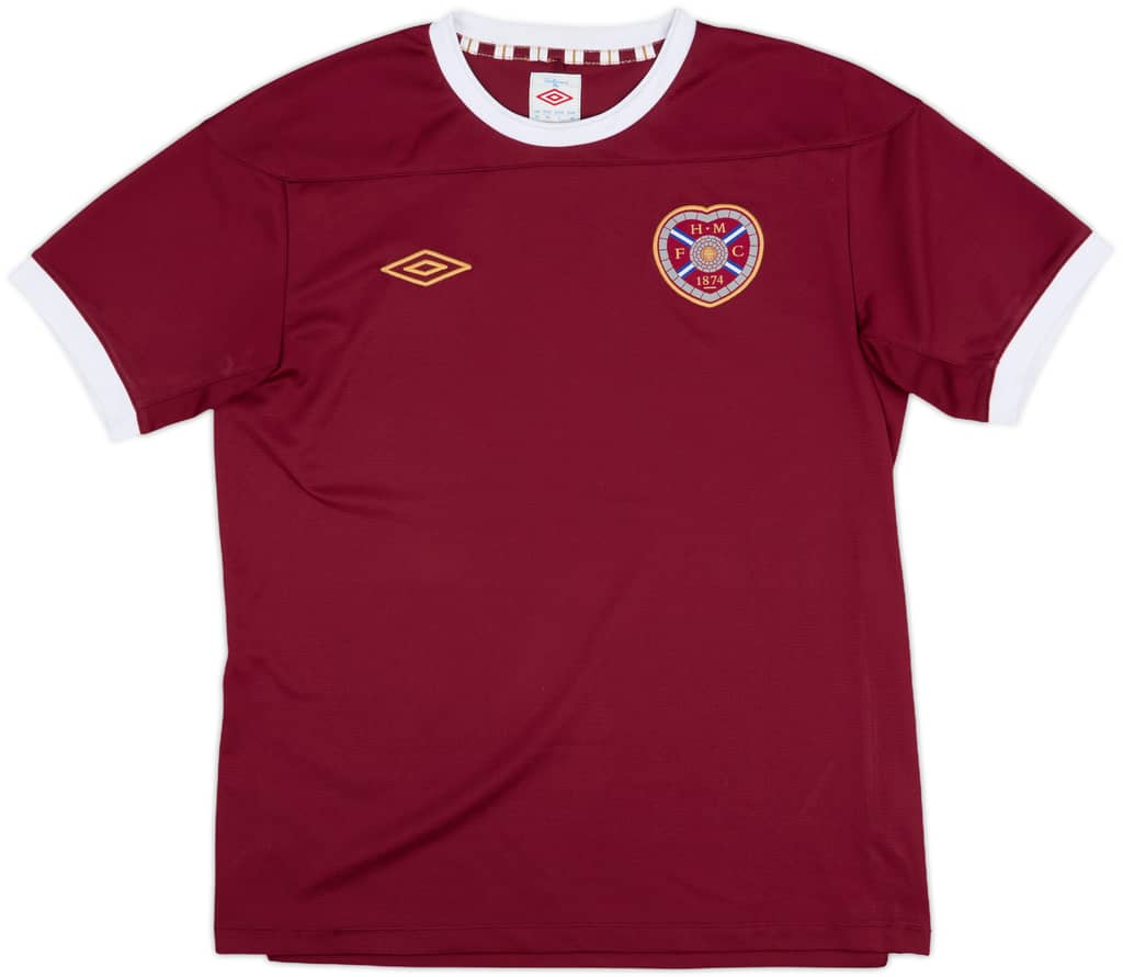2011-12 Hearts Home Shirt - 10/10 - (M)