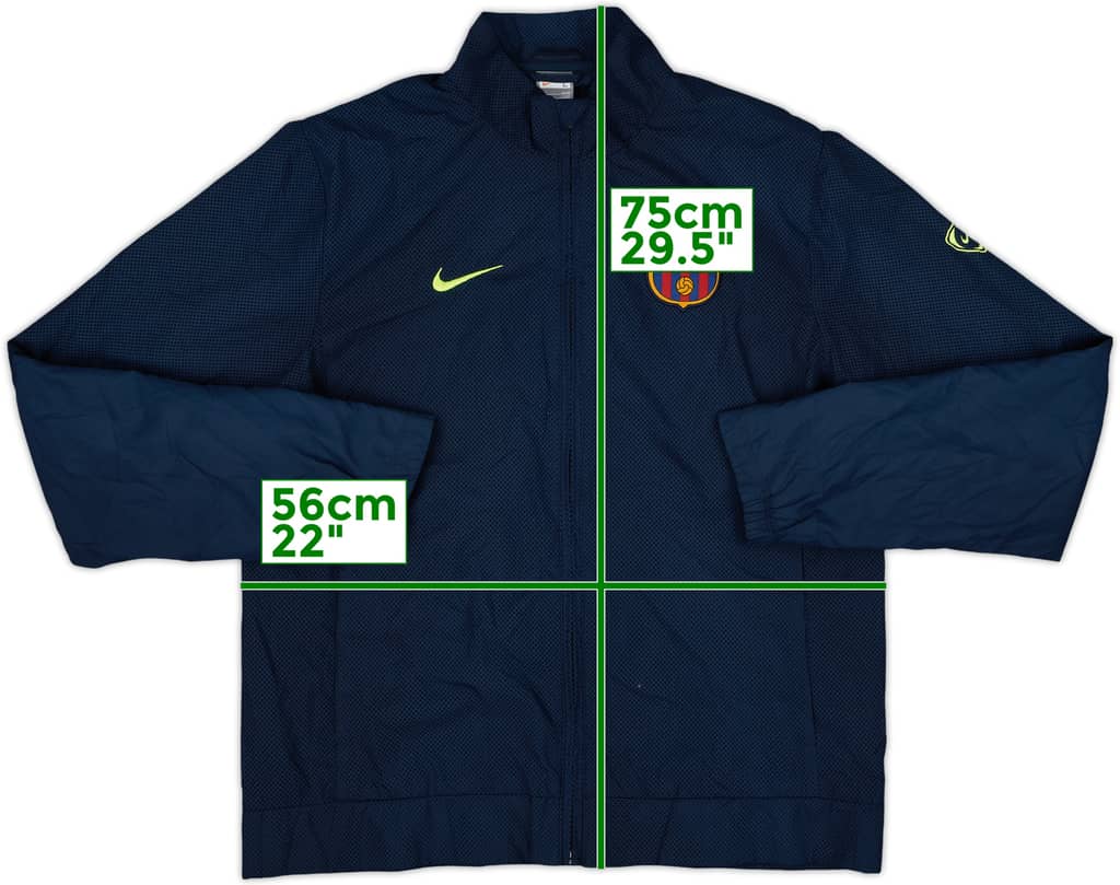 2009-10 Barcelona Nike Track Jacket - 9/10 - (L)