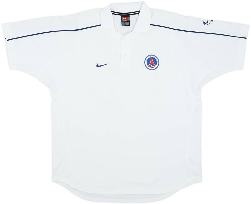 2001-02 Paris Saint-Germain Nike Polo Shirt - 6/10 - (L)