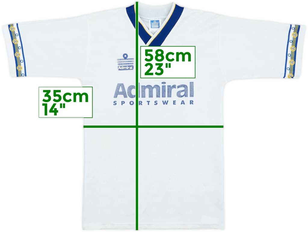 1992-93 Leeds United Home Shirt - 5/10 - (M.Boys)