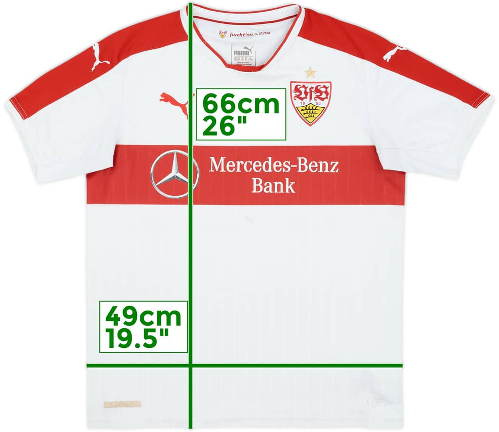 2016-17 Stuttgart Home Shirt - 6/10 - (XL.Boys)