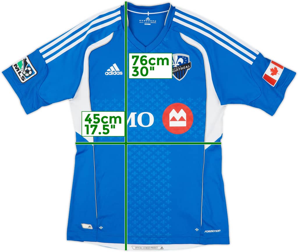 2012 Montreal Impact Authentic Home Shirt - 10/10 - (M)