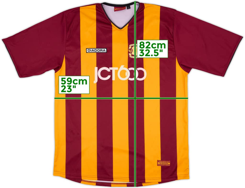2003-04 Bradford City Centenary Home Shirt - 9/10 - (XL)