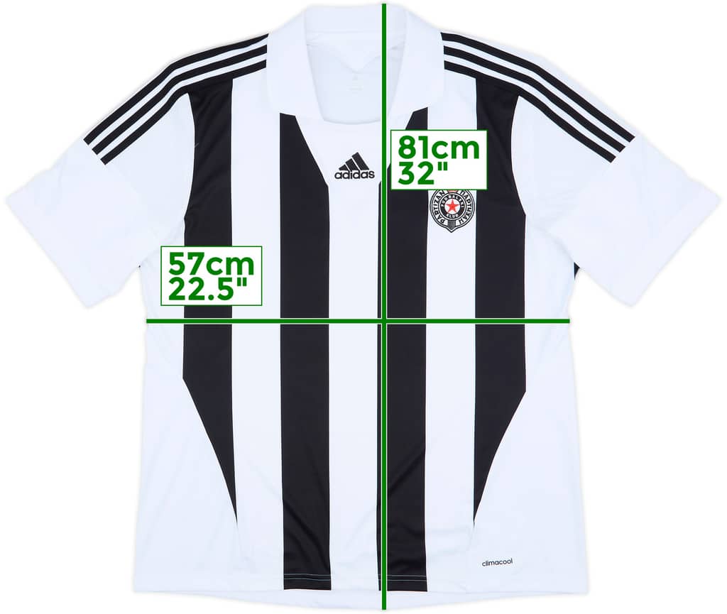 2013-14 Partizan Belgrade Home Shirt - 7/10 - (XL)