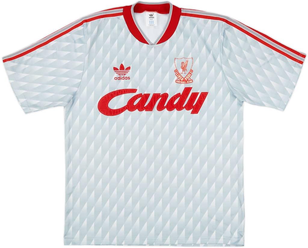 1989-91 Liverpool Away Shirt - 7/10 - (M/L)