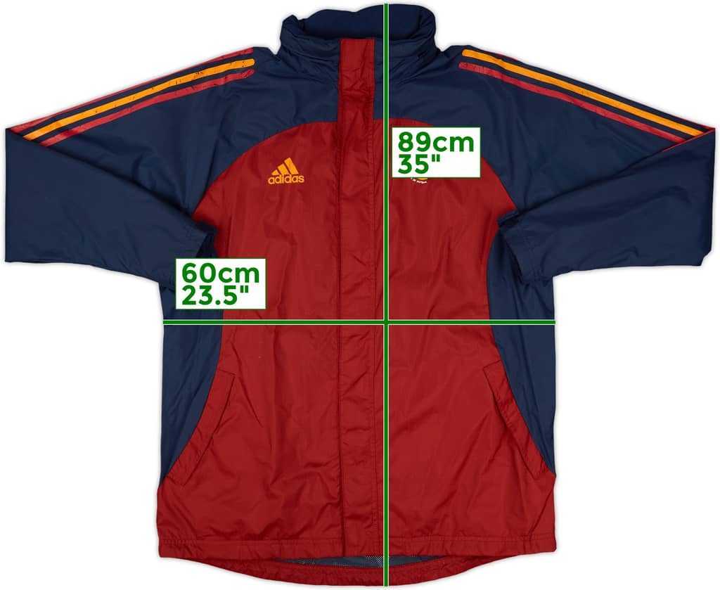2004-06 Spain adidas Hooded Rain Jacket - 5/10 - (M)