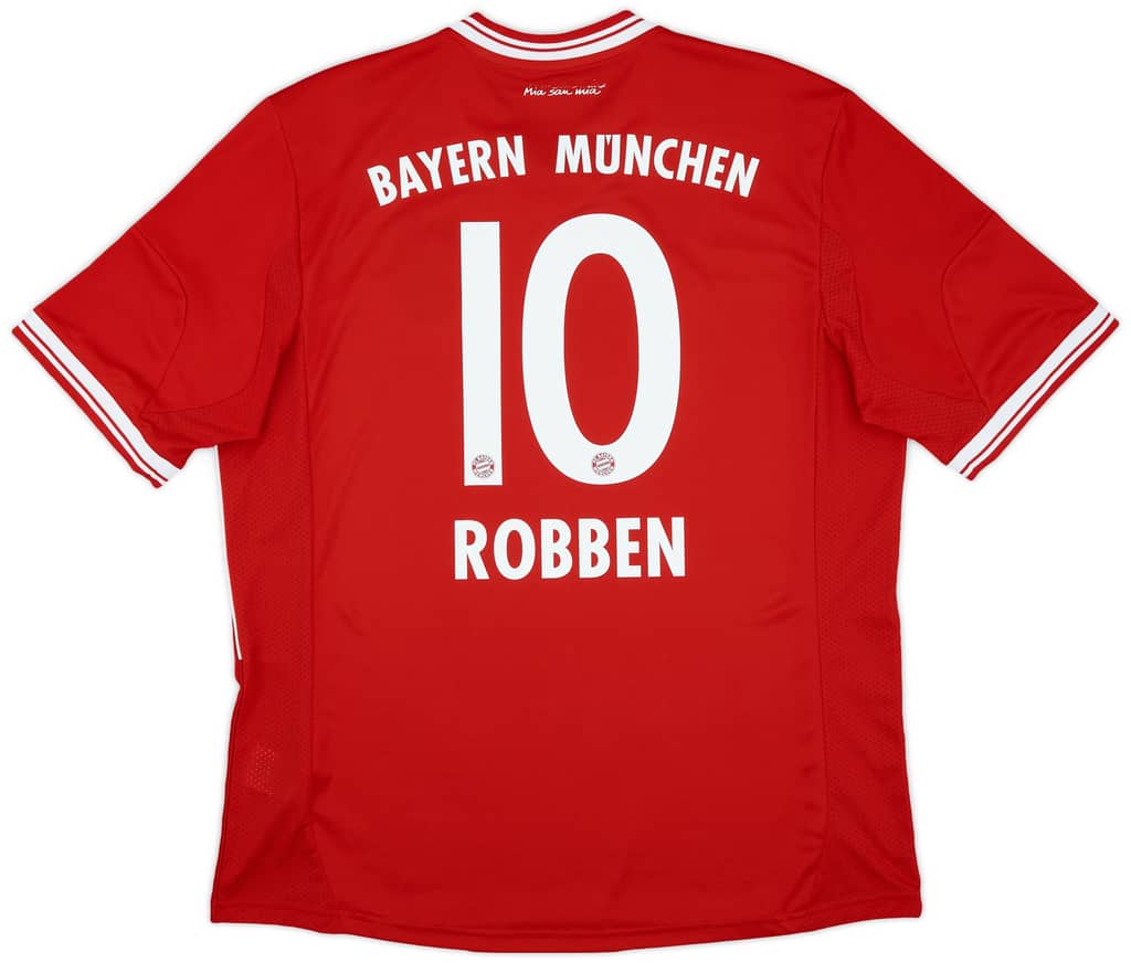 2013-14 Bayern Munich Home Shirt Robben #10 - 8/10 - (S)