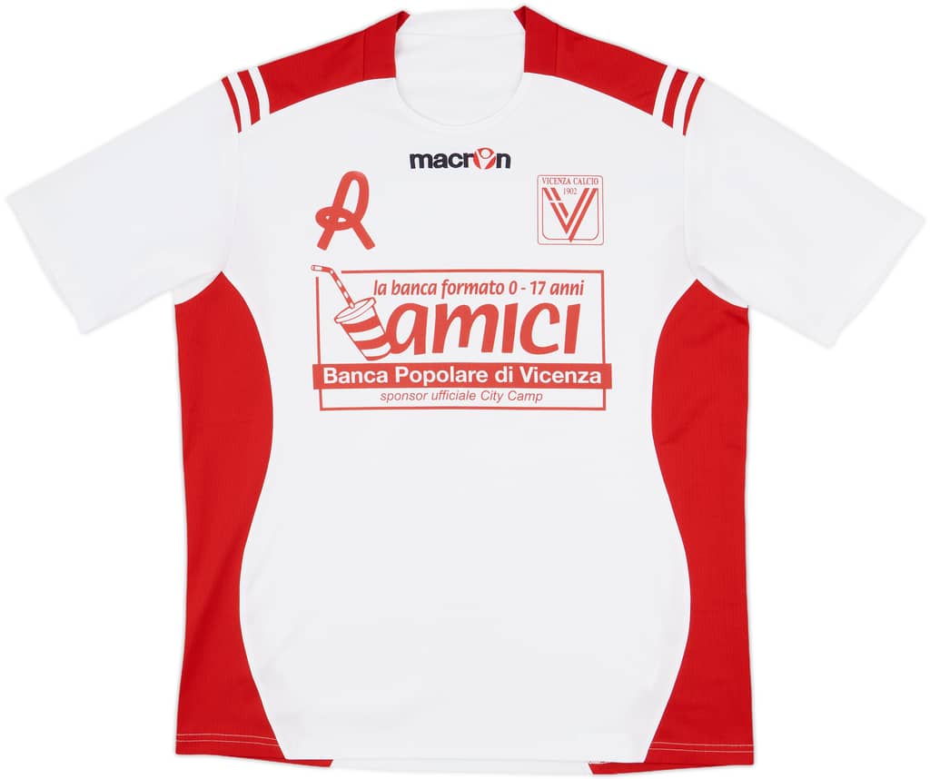 2012-13 Vicenza Macron City Camp Training Shirt - 9/10 - (L/XL)