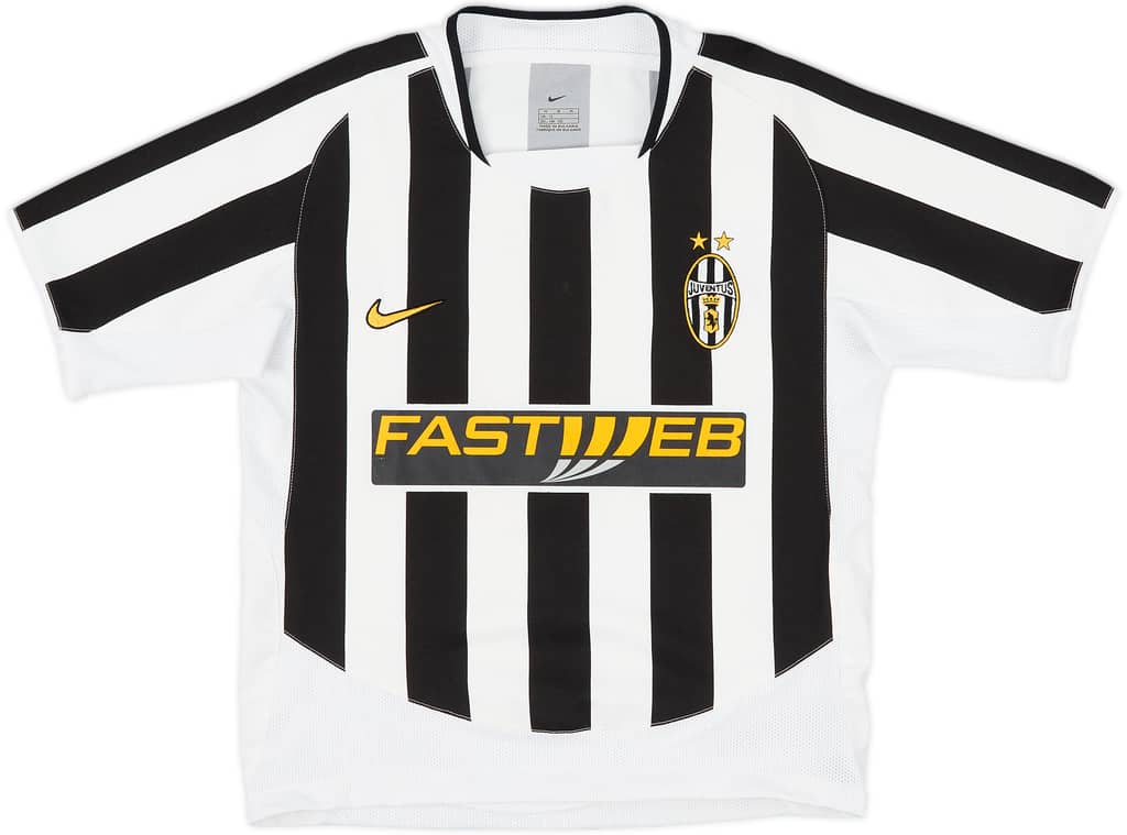 2003-04 Juventus Home Shirt - 6/10 - (M.Boys)
