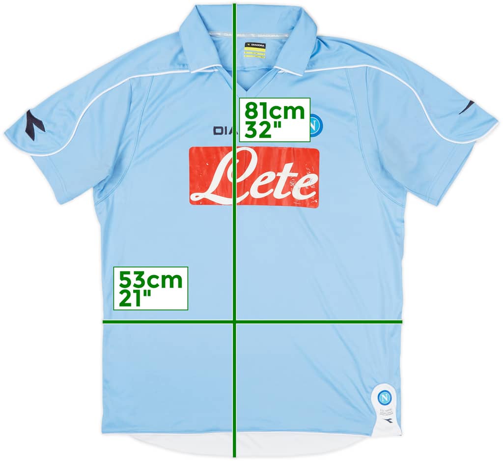 2008-09 Napoli Home Shirt - 5/10 - (L)