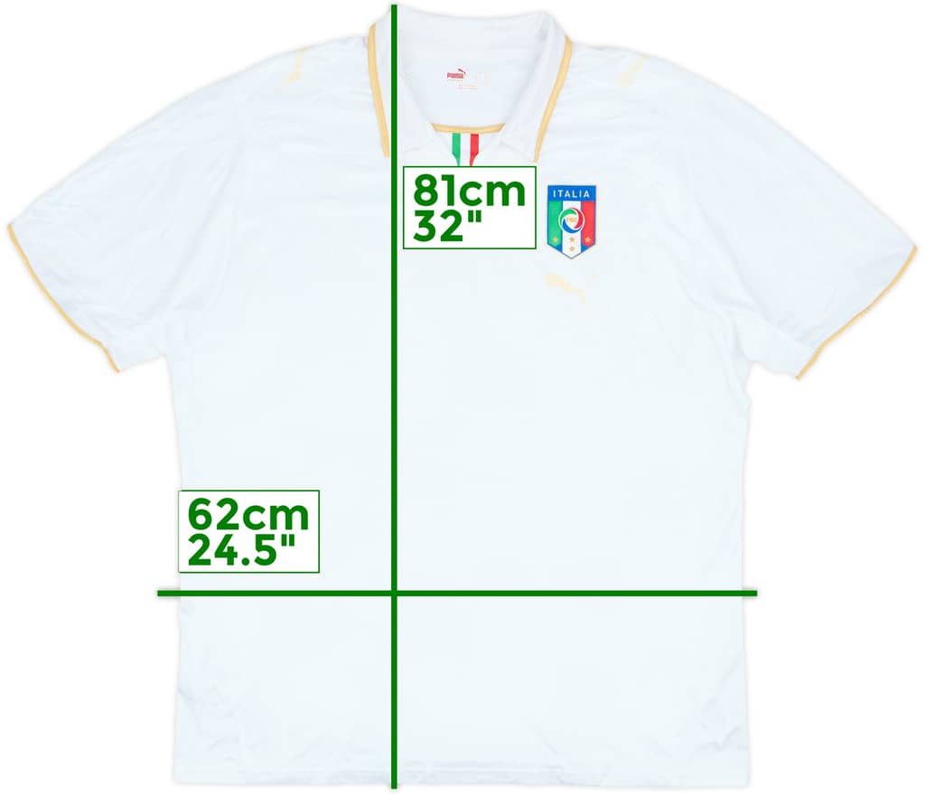 2007-08 Italy Away Shirt - 4/10 - (XL)