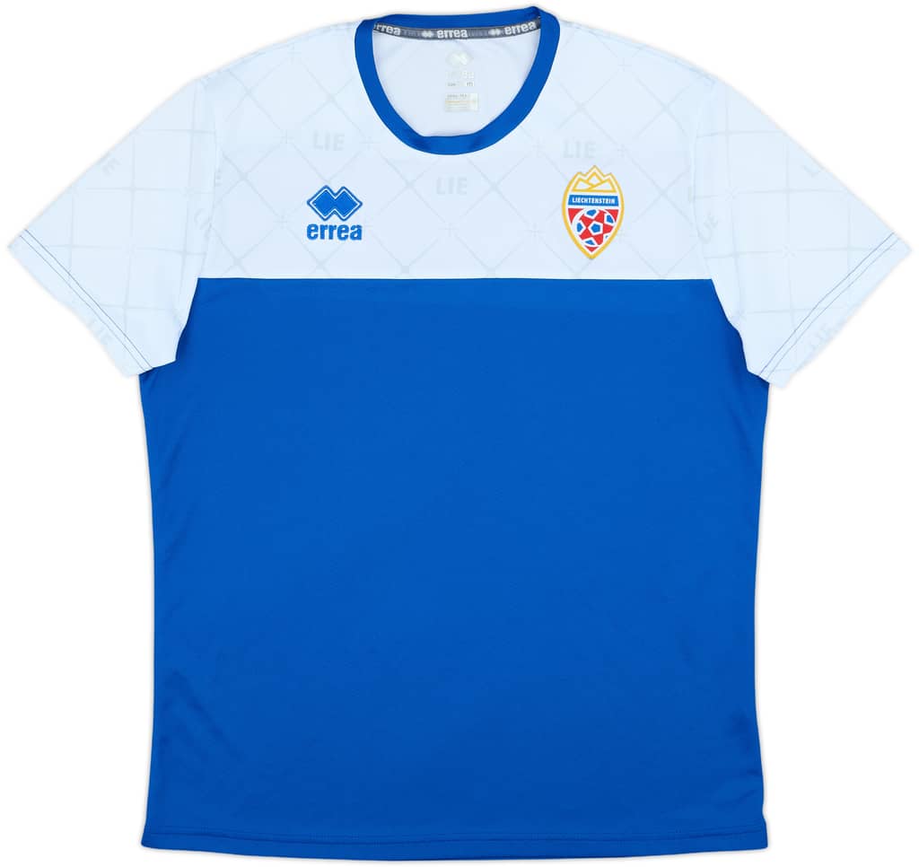2022-23 Liechtenstein Errea Training Shirt - 9/10 - (M)