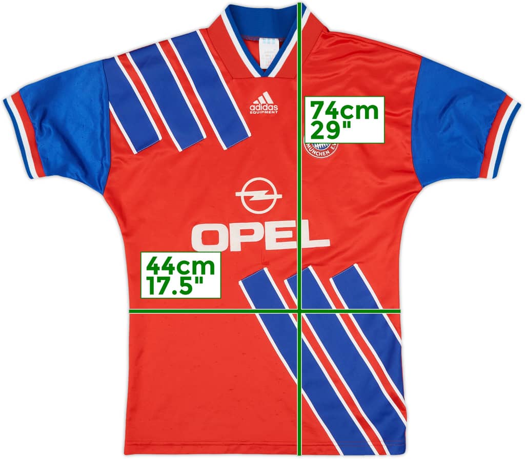 1993-95 Bayern Munich Home Shirt - 7/10 - (S)