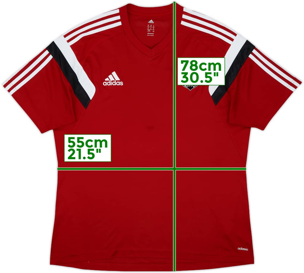 2013-14 Besiktas adidas Training Shirt - 6/10 - (XL)