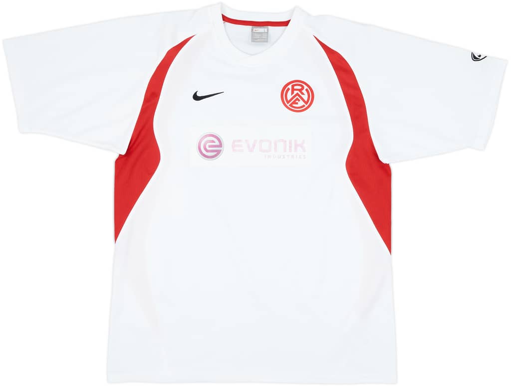 2007-08 Rot-Weiss Essen Home Shirt - 7/10 - (L)