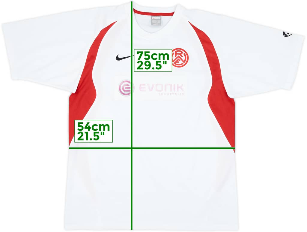 2007-08 Rot-Weiss Essen Home Shirt - 7/10 - (L)