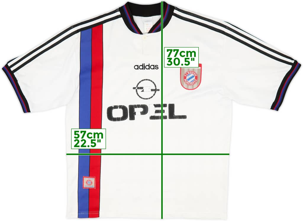 1996-98 Bayern Munich Away Shirt - 4/10 - (L)