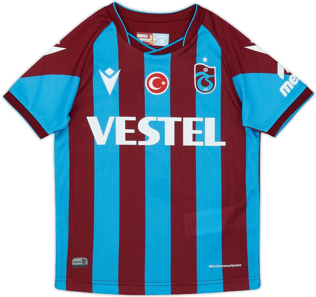 2022-23 Trabzonspor Home Shirt - 8/10 - (S.Boys)