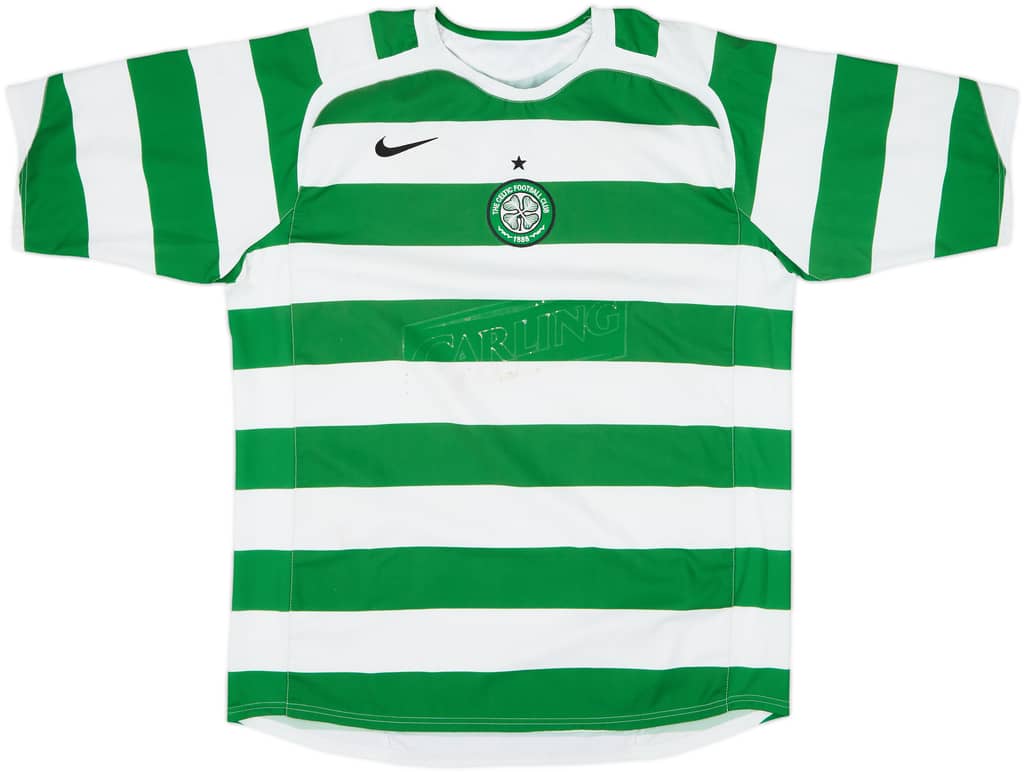 2005-07 Celtic Home Shirt - 4/10 - (L)