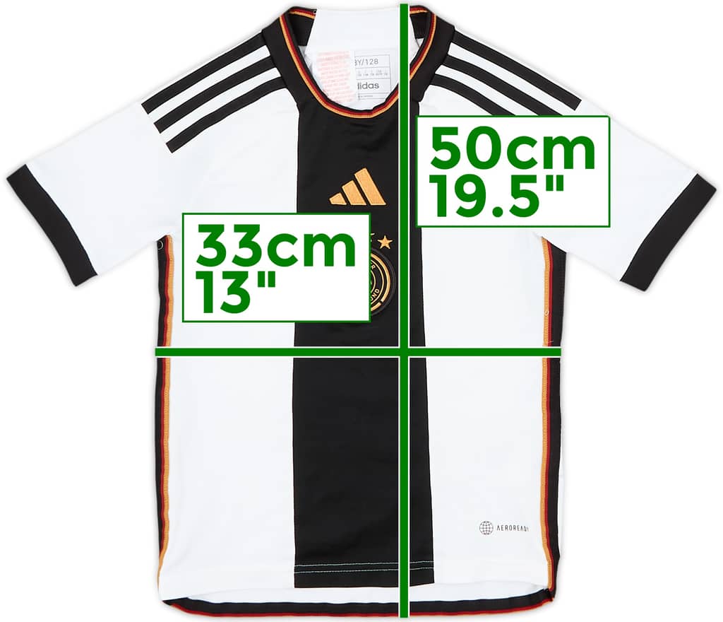 2022-23 Germany Home Shirt - 7/10 - (S.Boys)