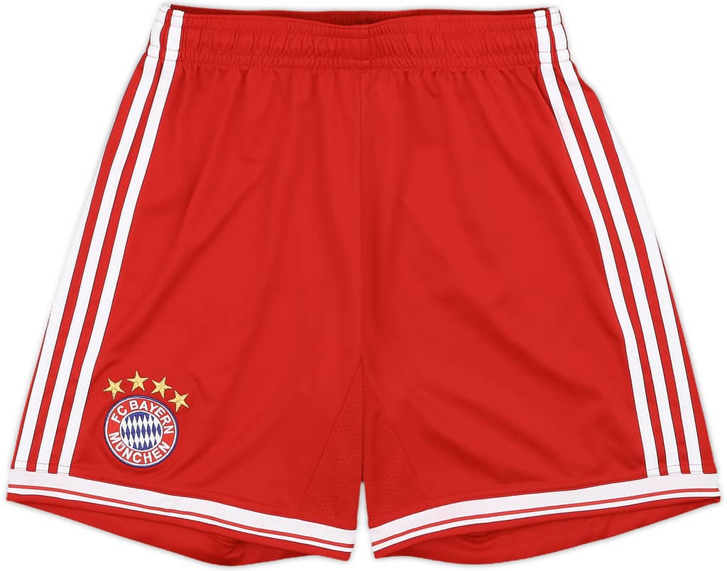 2013-14 Bayern Munich Home Shorts - 8/10 - (M)