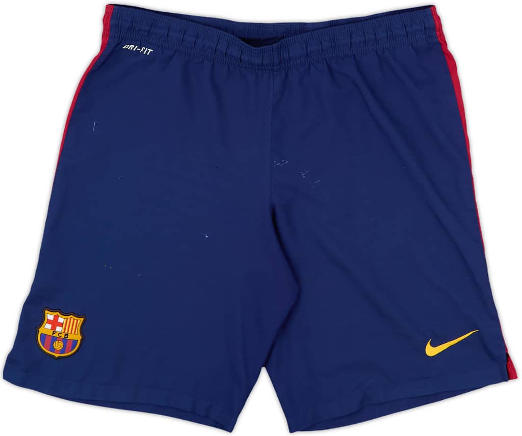 2014-15 Barcelona Home Shorts - 5/10 - (M)