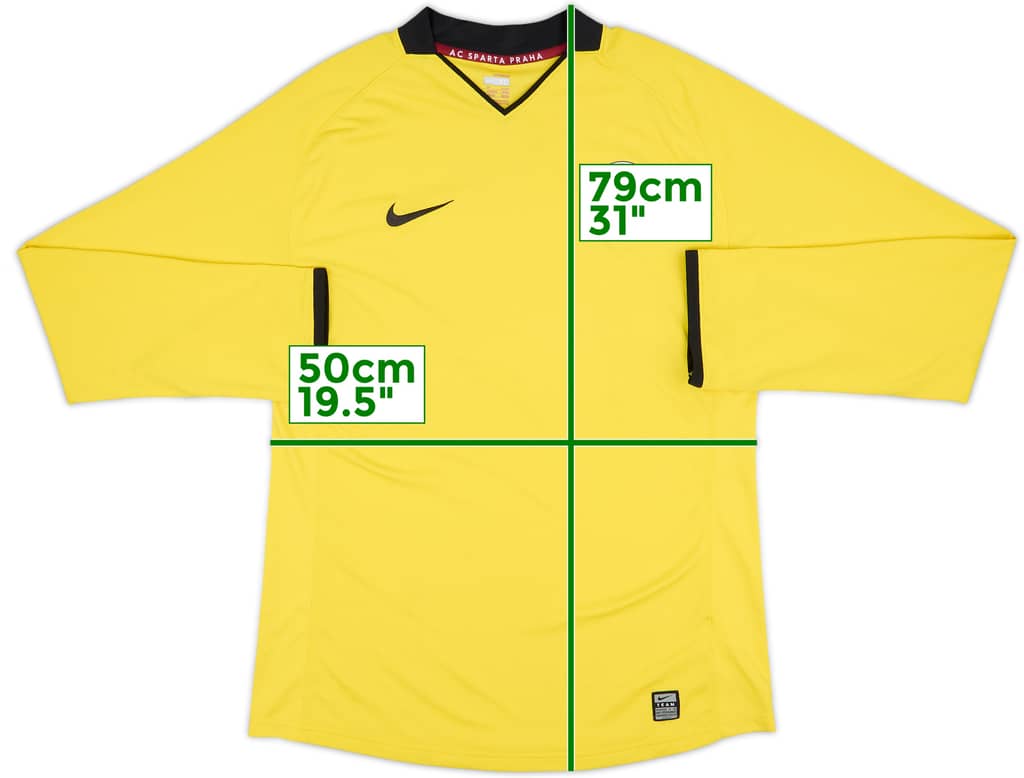 2008-09 Sparta Prague Away L/S Shirt - 8/10 - (XL)