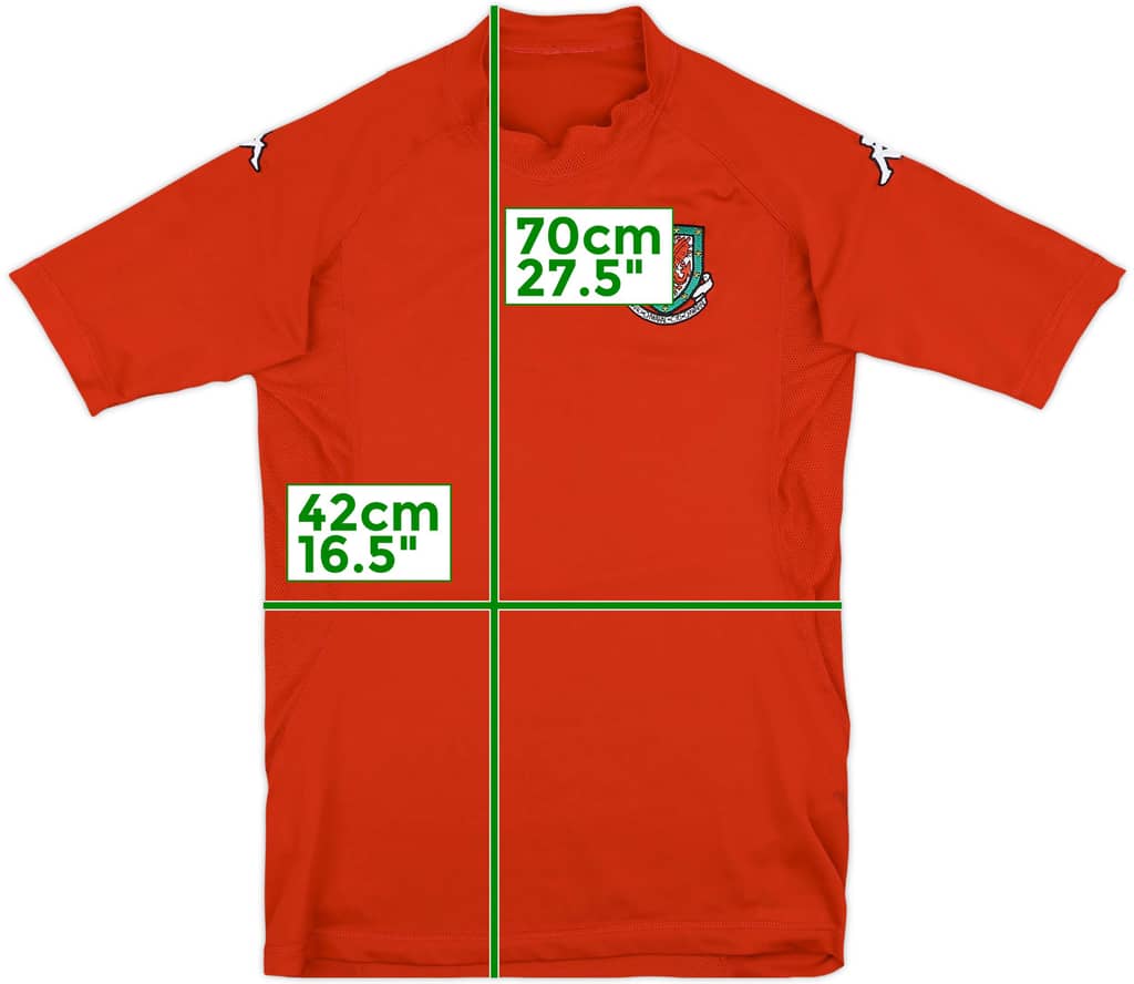 2004-06 Wales Home Shirt - 7/10 - (S)