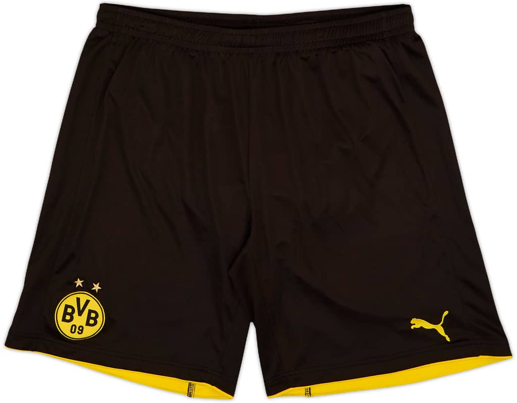 2016-17 Borussia Dortmund Home Shorts - 10/10 - (XL)