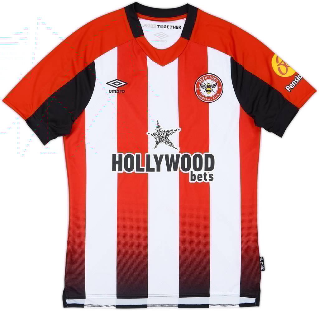 2023-24 Brentford Home Shirt - 8/10 - (M)