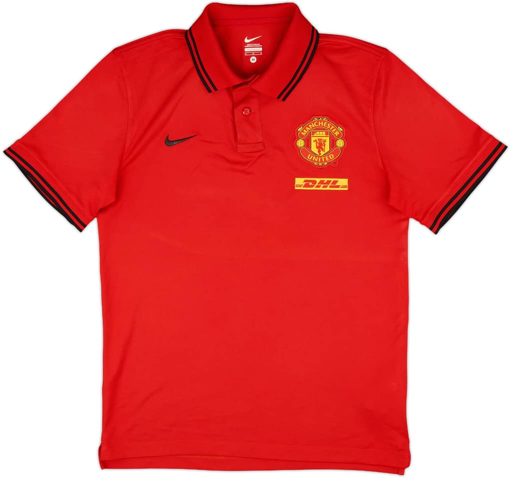 2012-13 Manchester United Nike Polo Shirt - 8/10 - (M)