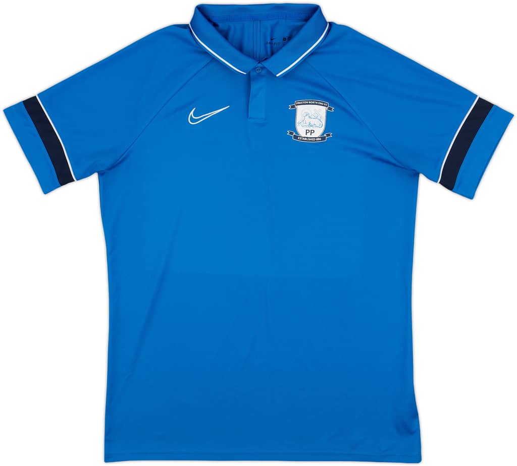 2021-22 Preston North End Nike Polo Shirt - 10/10 - (L)