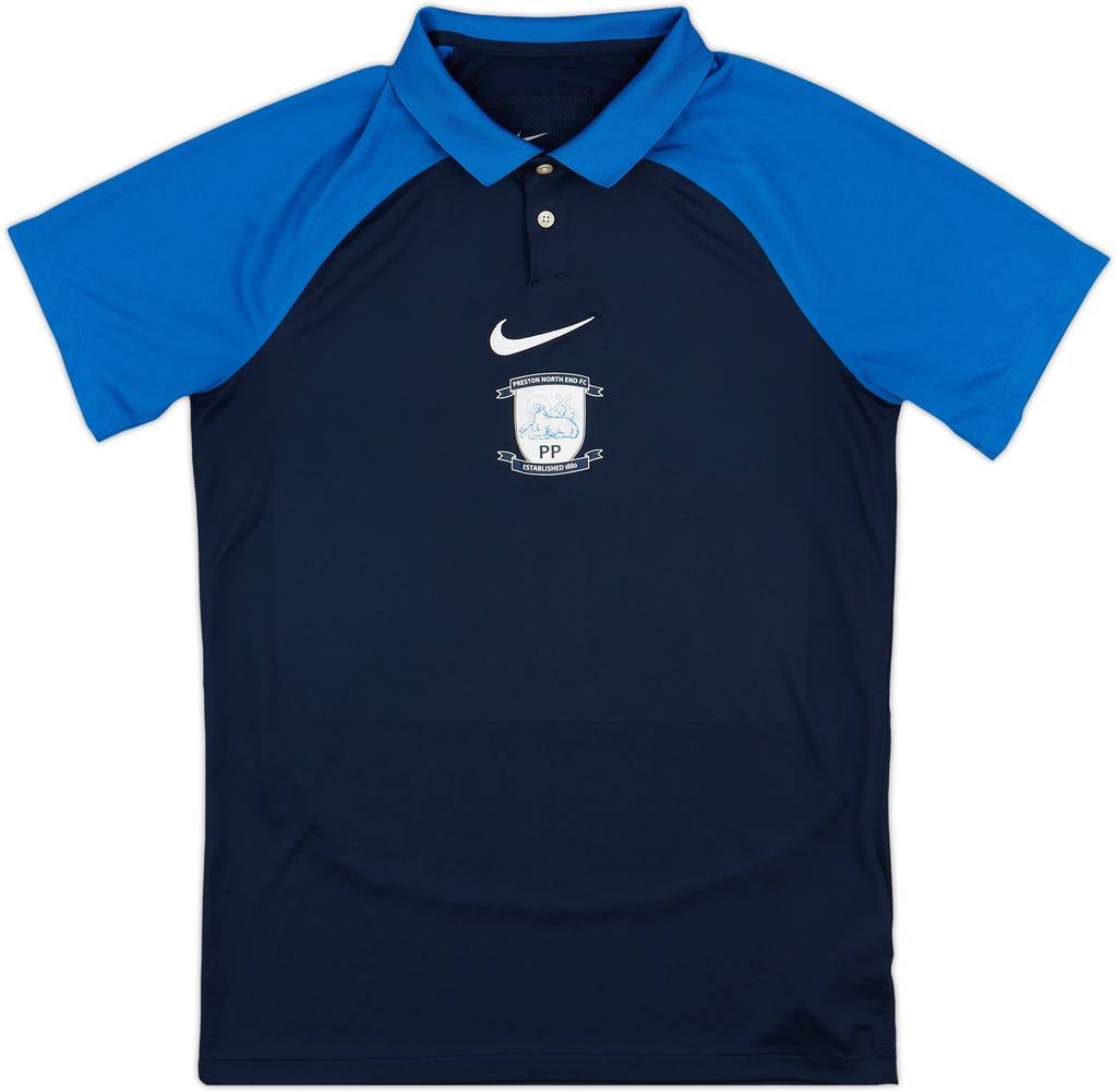 2022-23 Preston North End Nike Polo Shirt - 10/10 - (M)
