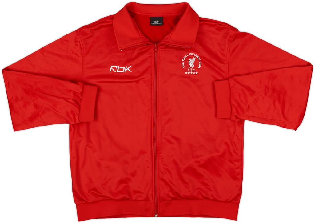 2005 Liverpool Reebok 'The Final Istanbul' Track Jacket - 8/10 - (XL)