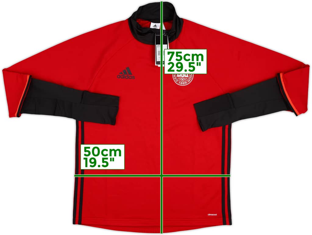 2015-16 Denmark adidas Drill Top (M)