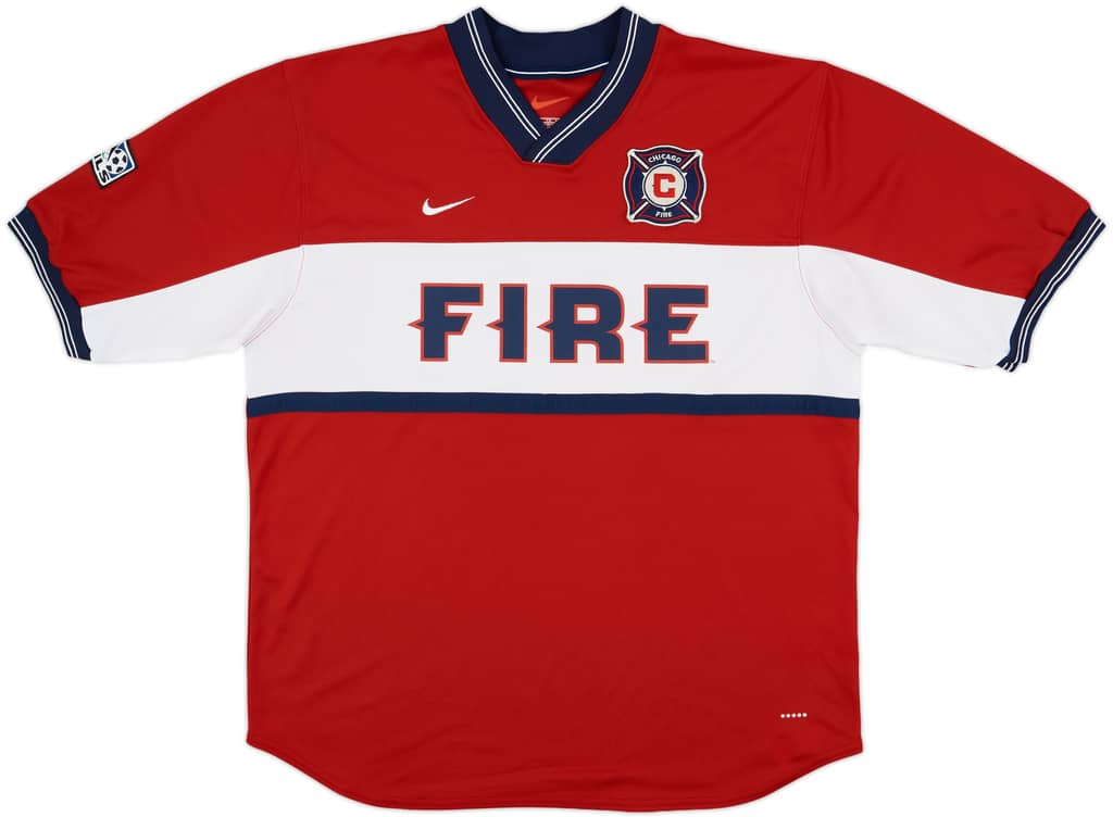 2000-02 Chicago Fire Home Shirt - 10/10 - (XL)