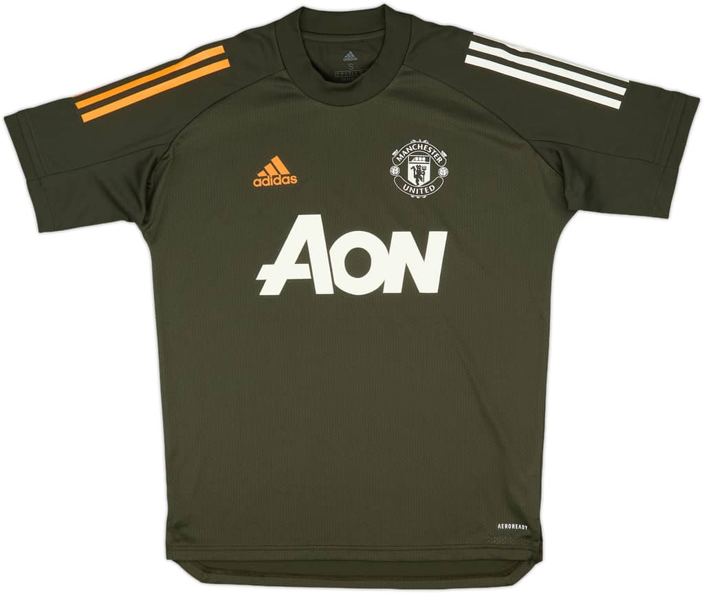 2020-21 Manchester United adidas Training Shirt - 9/10 - (S)