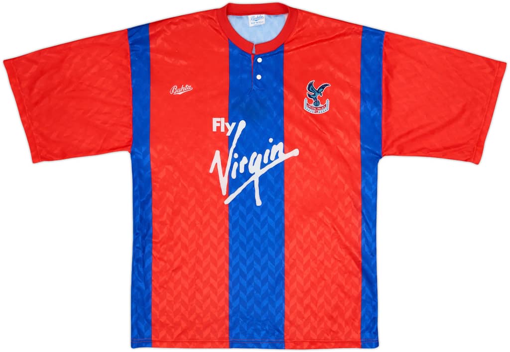 1990-91 Crystal Palace Home Shirt - 8/10 - (M)