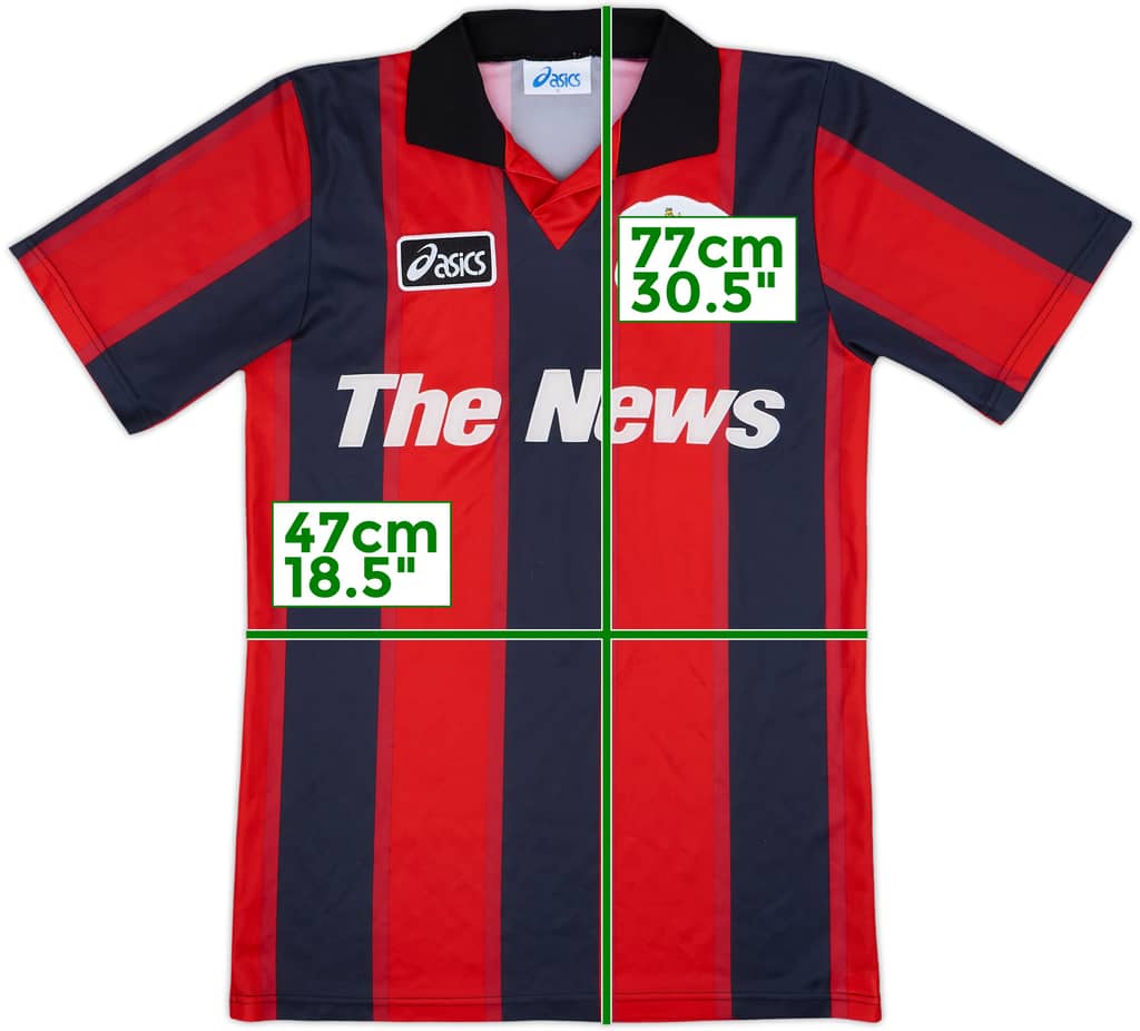 1995-97 Portsmouth Away Shirt - 8/10 - (S)