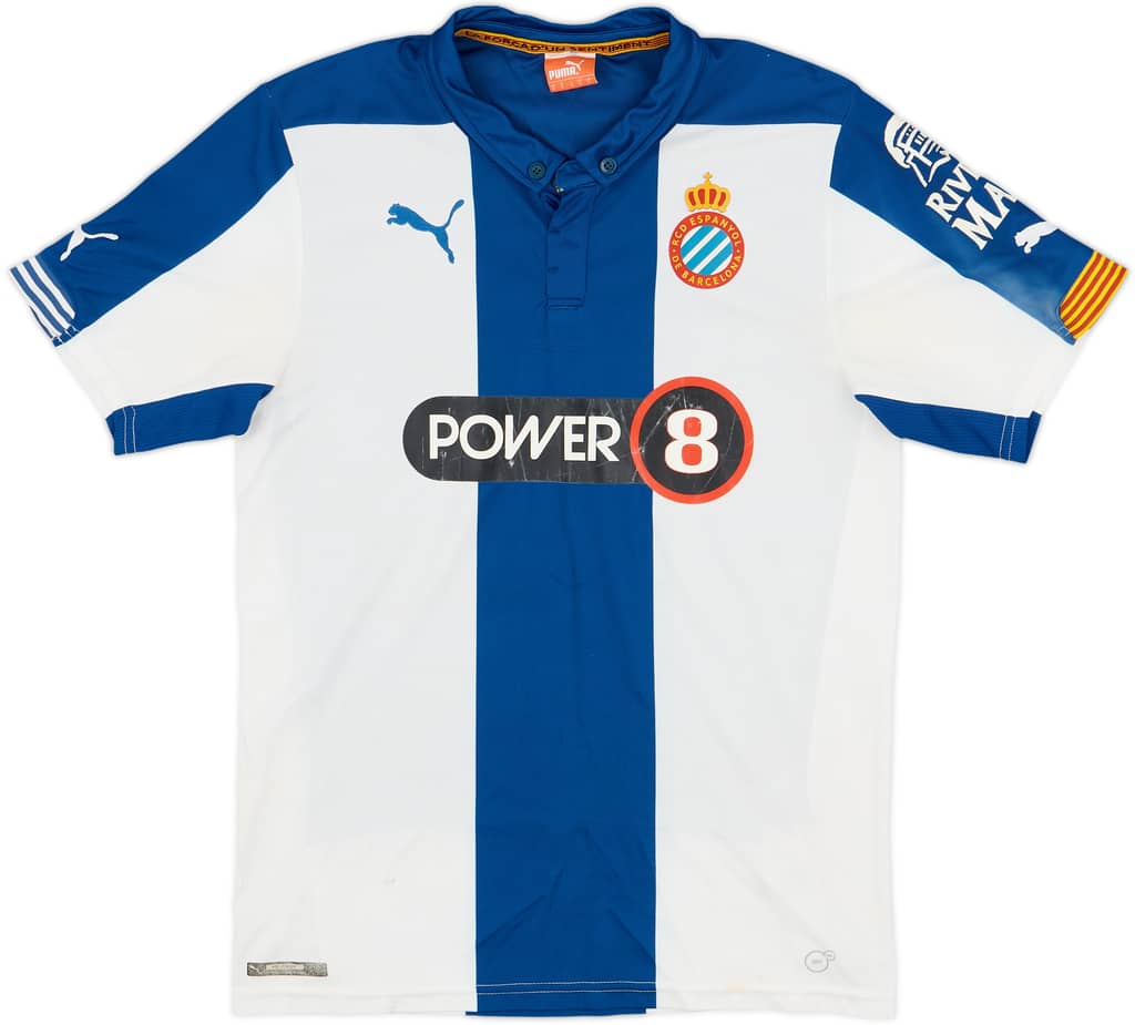 2014-15 Espanyol Home Shirt - 5/10 - (S)